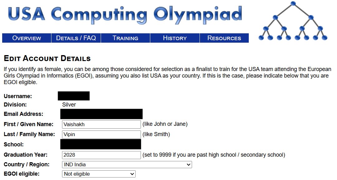 USACO Silver Division Proof